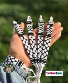 دستبند دوستی طرح کوفیه سفید