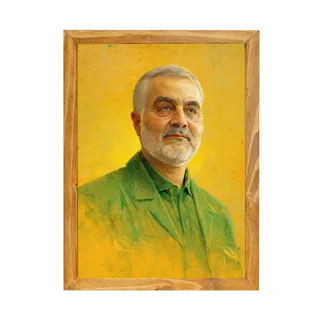 قاب کنواس شهید سلیمانی